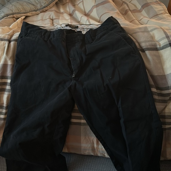 Banana Republic black men’s chinos.  Size 34/30 - Picture 2 of 5